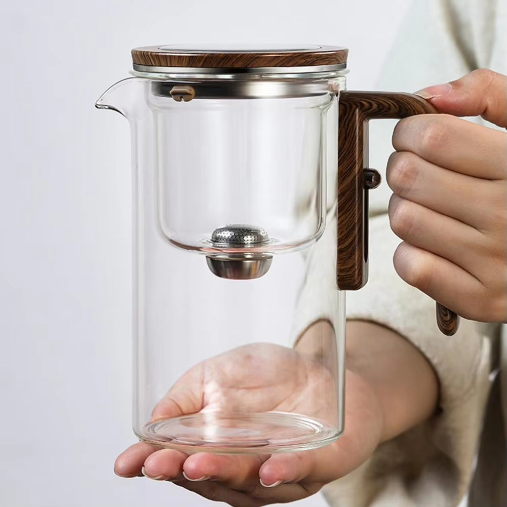 Water Separation Glass Teapot