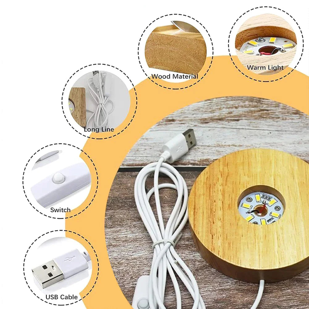 Crystal Ball Night Light