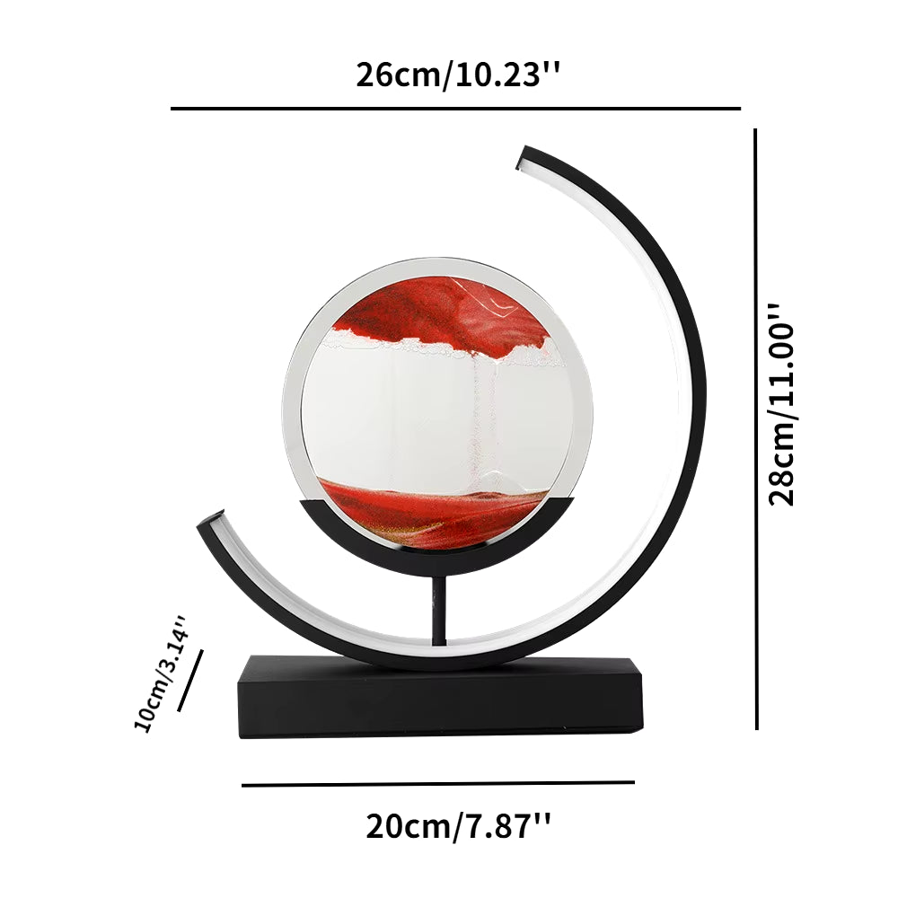 LED Quicksand Sand Lamp