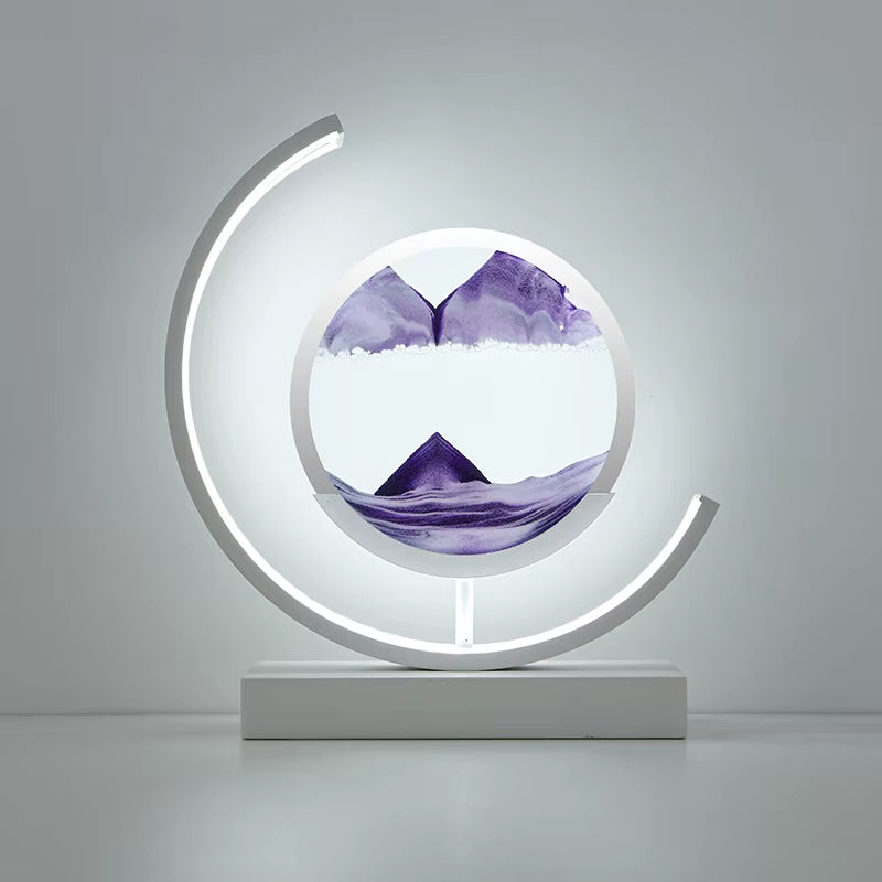  LED Quicksand Sand Lamp 