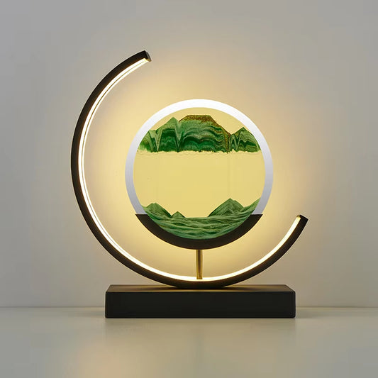  LED Quicksand Sand Lamp 